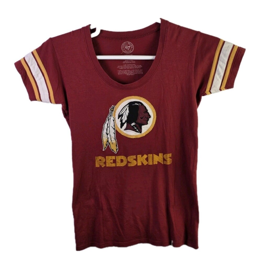 VTG Washington Redskins Women's Medium Red Short Sleeve T-Shirt